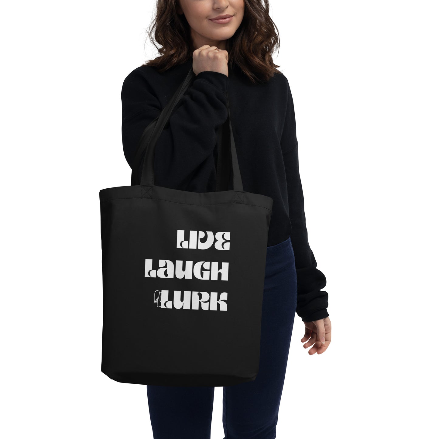 Live Laugh Lurk Eco Tote Bag