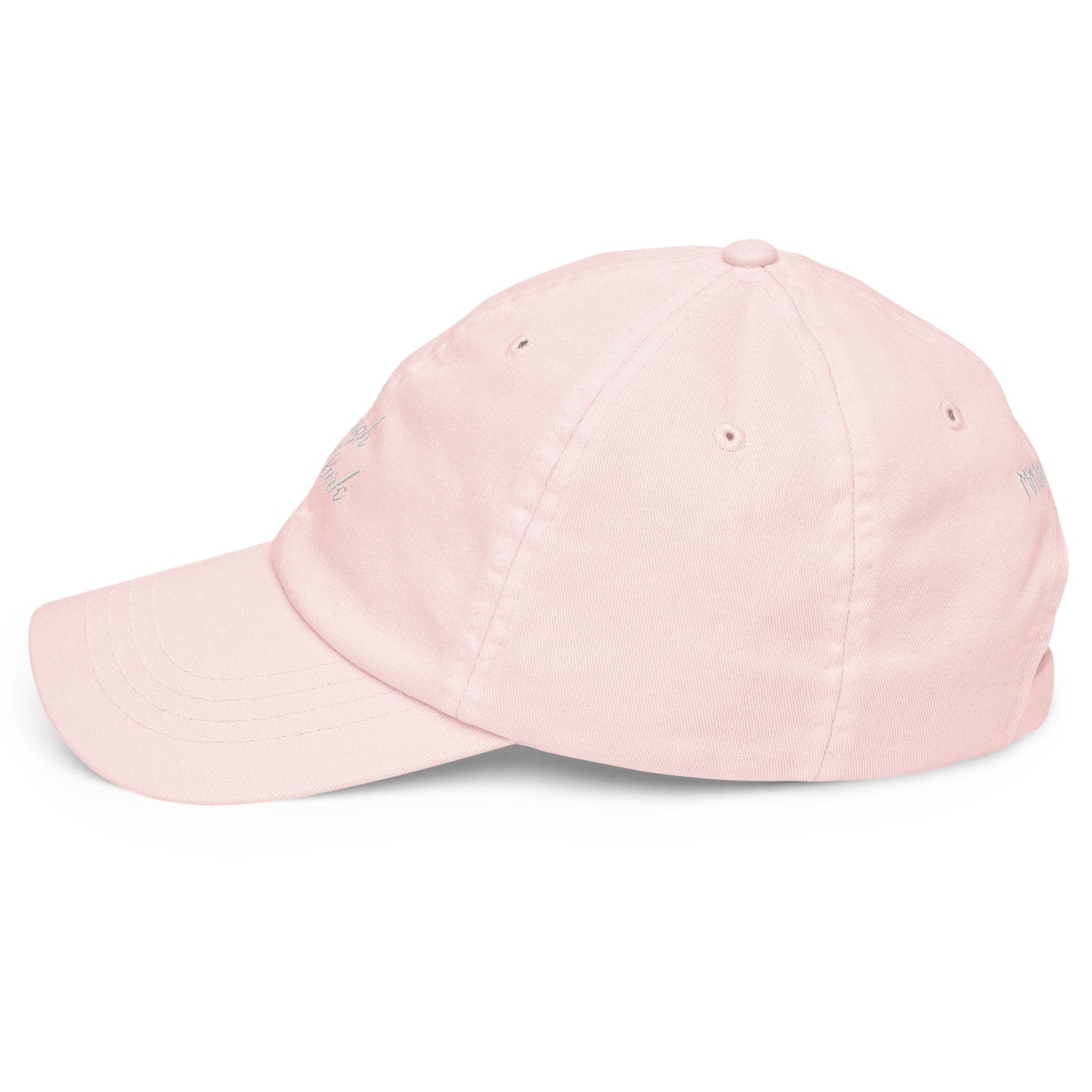 Live Laugh Lurk Script Pastel baseball hat