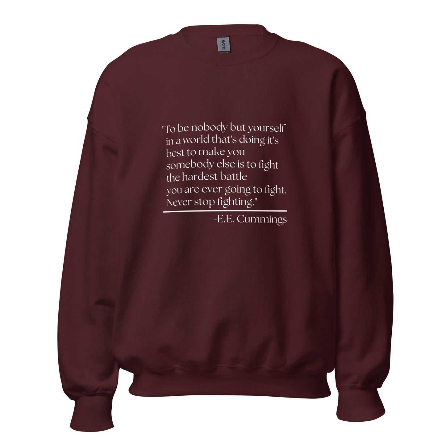 Never Stop Fighting Unisex Sweatshirt