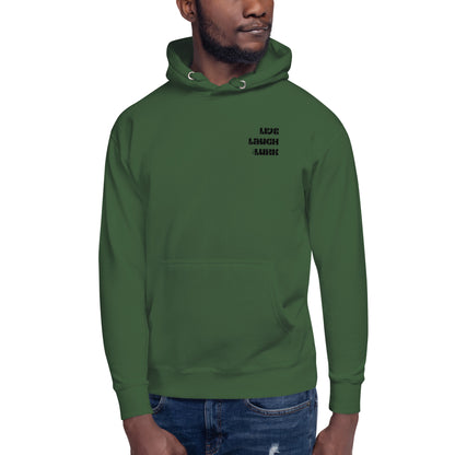 Live Laugh Lurk Hoodie (front/back)