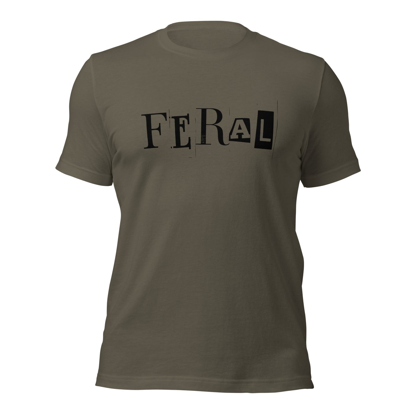 Feral - ransom note - Unisex t-shirt