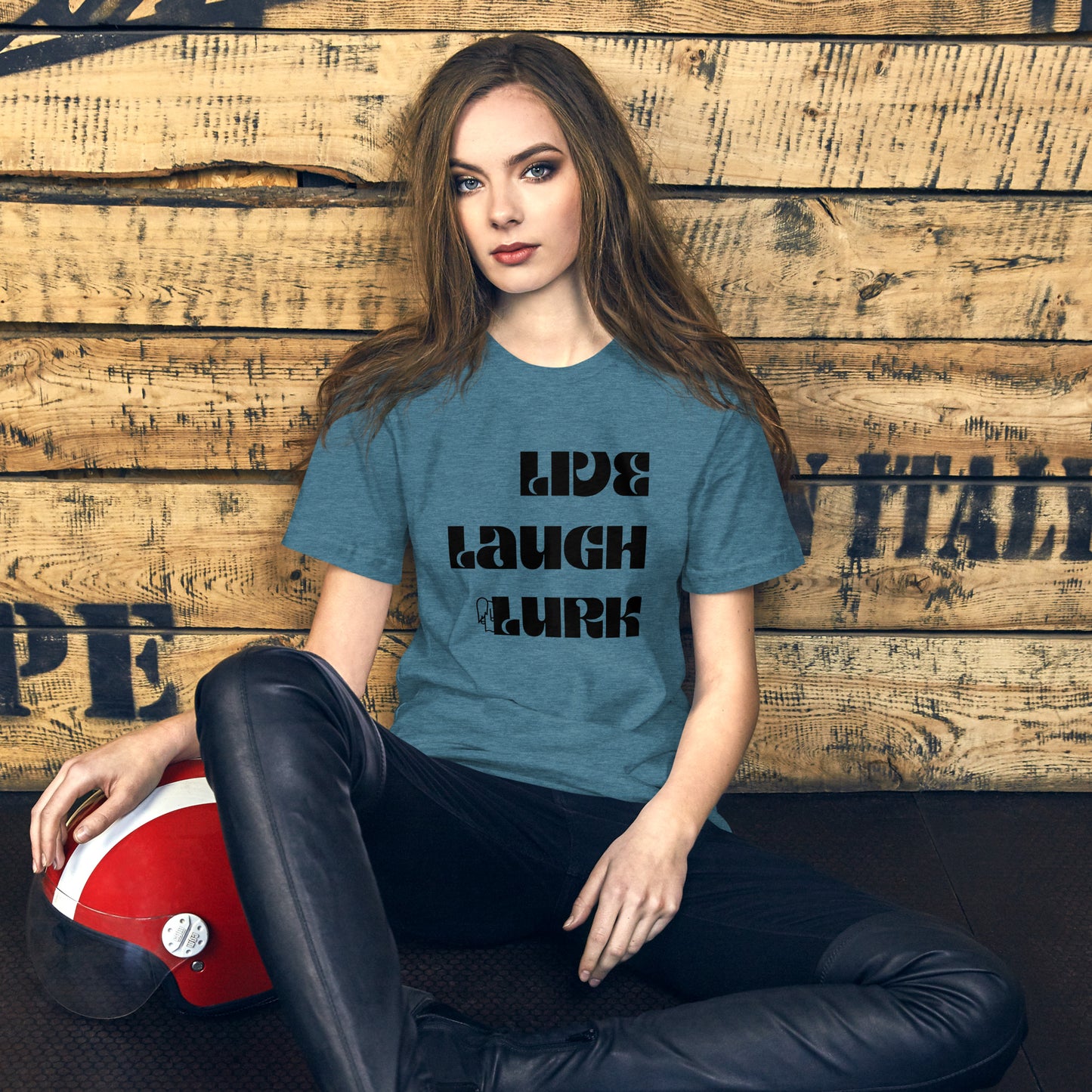 Live Laugh Lurk t-shirt Black