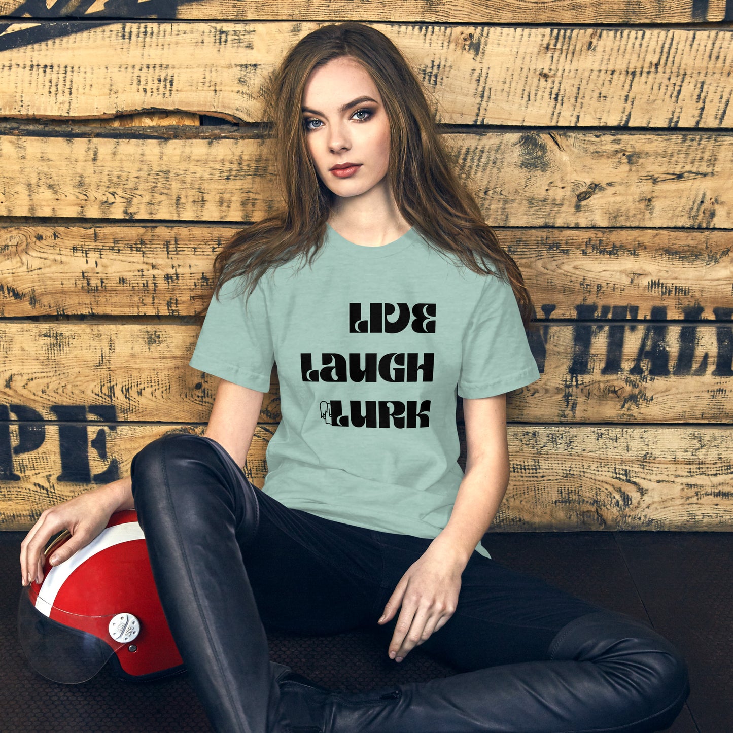 Live Laugh Lurk t-shirt Black