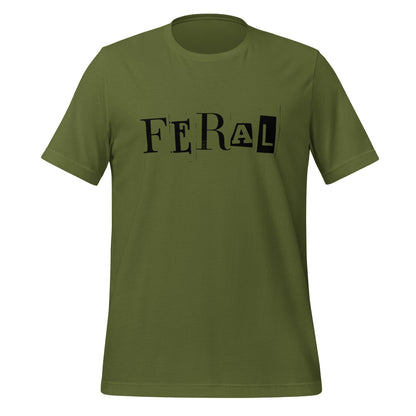 Feral - ransom note - Unisex t-shirt