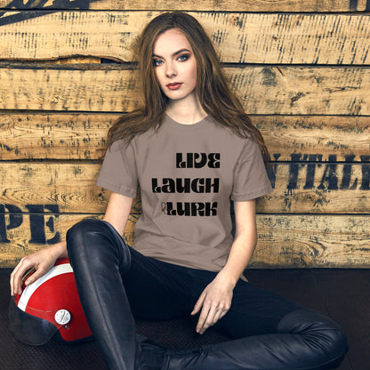 Live Laugh Lurk t-shirt Black