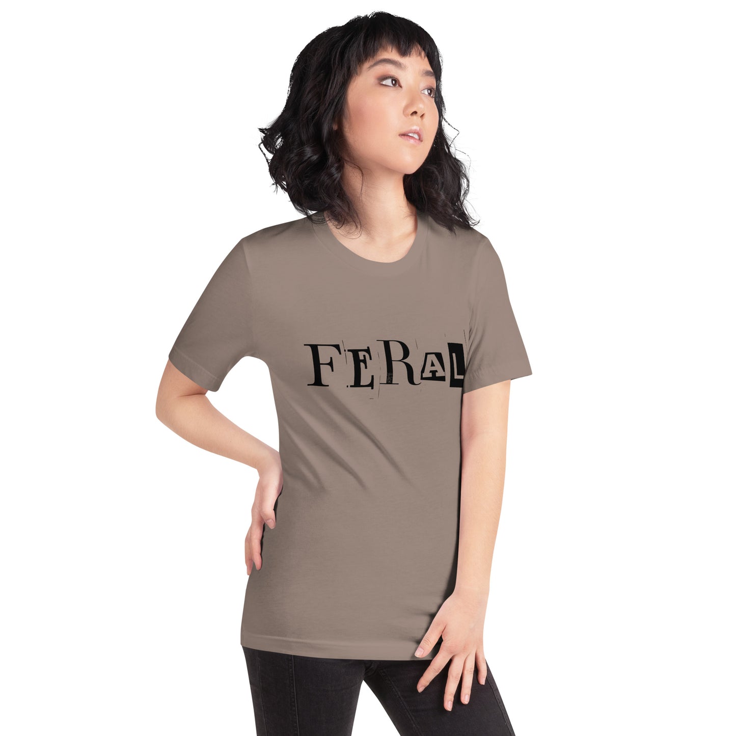 Feral - ransom note - Unisex t-shirt