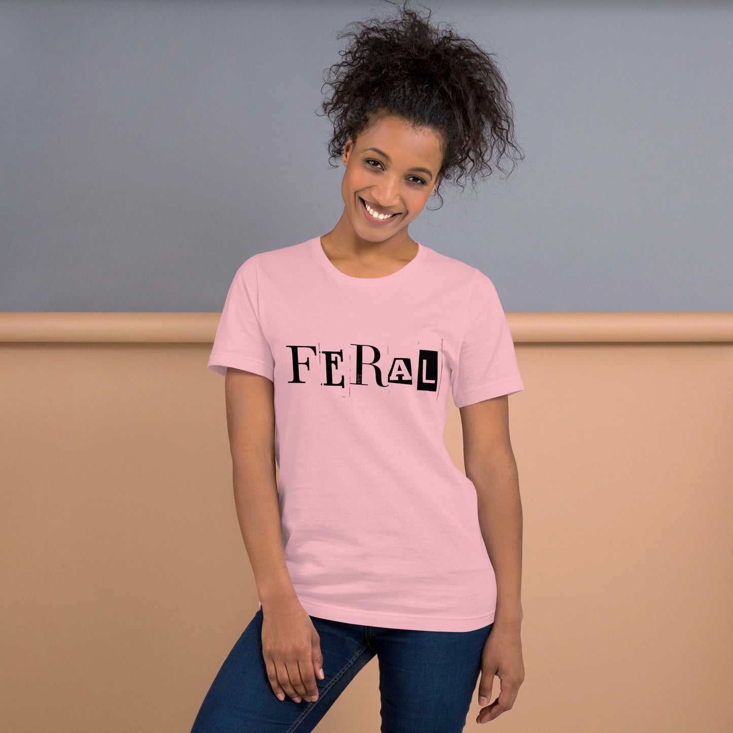 Feral - ransom note - Unisex t-shirt