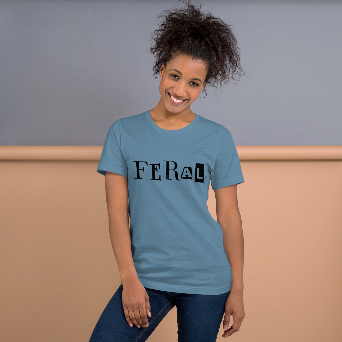 Feral - ransom note - Unisex t-shirt